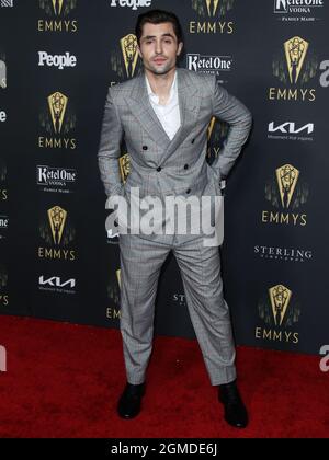 North Hollywood, USA. 17th Sep, 2021. NORTH HOLLYWOOD, LOS ANGELES, CALIFORNIA, USA - SEPTEMBER 17: Actor Phil Dunster arrives at the Television Academy's Reception To Honor 73rd Emmy Award Nominees held at The Academy of Television Arts and Sciences on September 17, 2021 in North Hollywood, Los Angeles, California, USA. (Photo by Xavier Collin/Image Press Agency) Credit: Image Press Agency/Alamy Live News Stock Photo