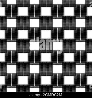 Wood jalousie pattern seamless background texture repeat wallpaper geometric vector Stock Vector
