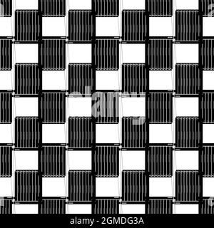 Metal louvers pattern seamless background texture repeat wallpaper ...