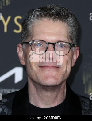 North Hollywood, USA. 17th Sep, 2021. NORTH HOLLYWOOD, LOS ANGELES, CALIFORNIA, USA - SEPTEMBER 17: Bob Bergen arrives at the Television Academy's Reception To Honor 73rd Emmy Award Nominees held at The Academy of Television Arts and Sciences on September 17, 2021 in North Hollywood, Los Angeles, California, USA. (Photo by Xavier Collin/Image Press Agency/Sipa USA) Credit: Sipa USA/Alamy Live News Stock Photo