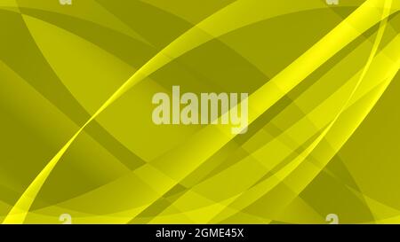 Background abstract 8K yellow gold waves lines curves gradient Stock Photo