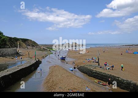 Playing in the water. Stock Photo