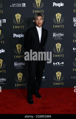 Los Angeles, USA. 17th Sep, 2021. Dallas Liu arrives at the Emmys Performers Nominee Celebration in Los Angeles, California on September 17, 2021. (Photo by Conor Duffy/Sipa USA) Credit: Sipa USA/Alamy Live News Stock Photo