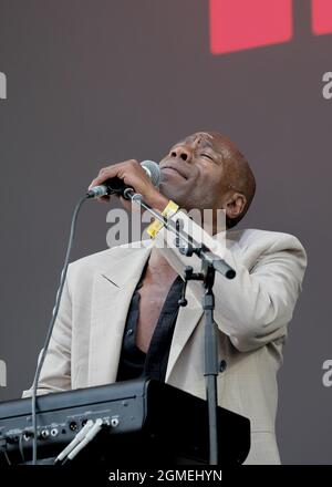 Newport, UK. 18th Sep, 2021. Andrew Roachford, MBE, British singer ...