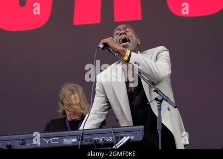 Newport, UK. 18th Sep, 2021. Andrew Roachford, MBE, British singer ...