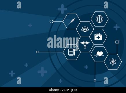 medical healthcare banner Stock Vector