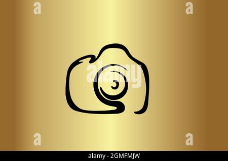 Business Initial logo design-Vector-Elegant and Simple Stock Vector