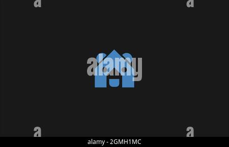 bear logo design for real estate logo Stock Vector