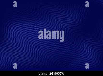 Abstract wavy lines pattern on blue background and texture. Vector illustration Stock Vector