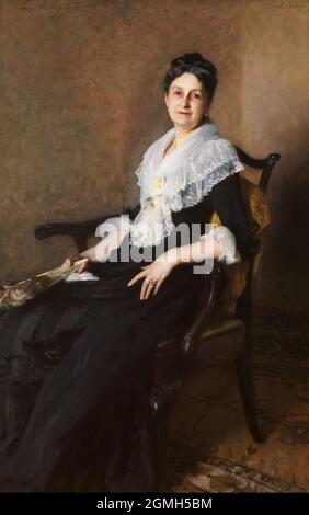 Artist: John Singer Sargent (1856-1925) Title: Elizabeth Allen Marquand Year: 1887 Stock Photo