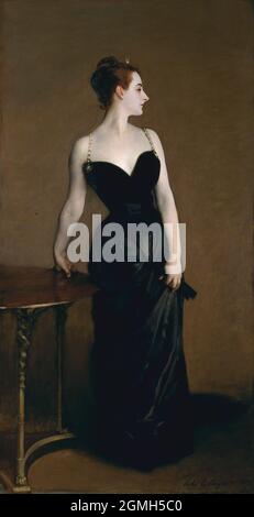 Artist: John Singer Sargent (1856-1925) Title: Madame X (Madame Pierre Gautreau) Year: 1883–84 Stock Photo