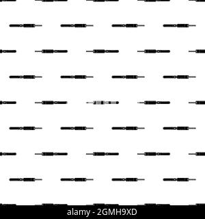 E cigarette pattern seamless background texture repeat wallpaper geometric vector Stock Vector