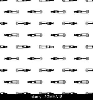 Vaporizer pattern seamless background texture repeat wallpaper geometric vector Stock Vector