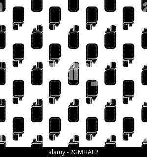 Vape device pattern seamless background texture repeat wallpaper geometric vector Stock Vector