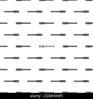 Heating element pattern seamless background texture repeat wallpaper geometric vector Stock Vector