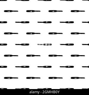 Vaping cigarette pattern seamless background texture repeat wallpaper geometric vector Stock Vector