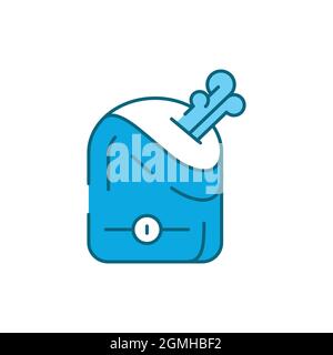 Air humidifier color line icon. Sign for web page, mobile app, button, logo. Editable stroke. Stock Vector