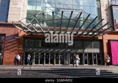 entrance to Buchanan Galleries shopping centre,Glasgow,Scotland,Uk,Europe Stock Photo