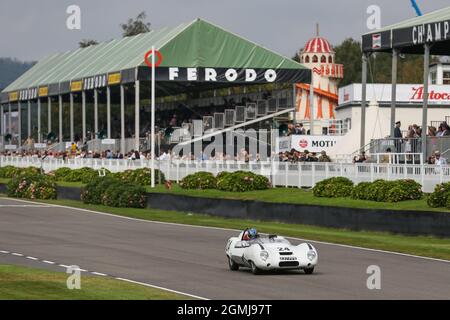 Goodwood Motor Circuit 17 September 2021  during the Goodwood Revival Goodwood, Chichester, UK Stock Photo