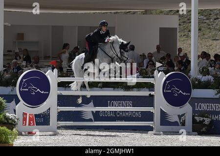 Giacomo Casadei ITA during the Longines Global Champions Tour