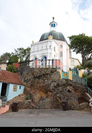 The Pantheon Portmeirion Stock Photo