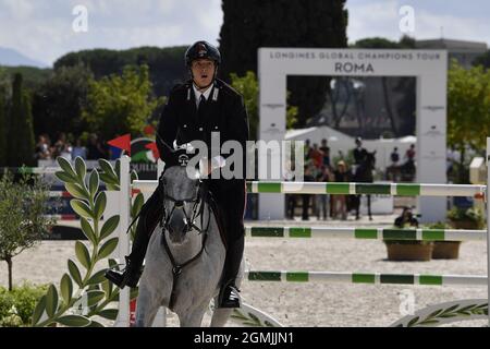 Giacomo Casadei ITA during the Longines Global Champions