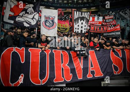 Turin, Italy. 19th Sep, 2021. Turin. League match Serie A Tim 2021/2022. Juventus vs Milan. Allianz Stadium Pictured: Credit: Independent Photo Agency/Alamy Live News Stock Photo
