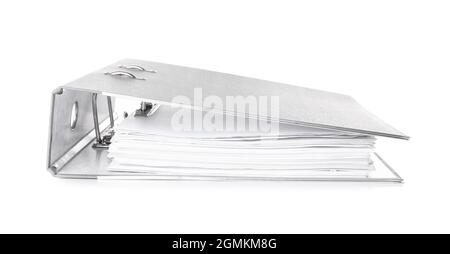 Office folder on white background Stock Photo