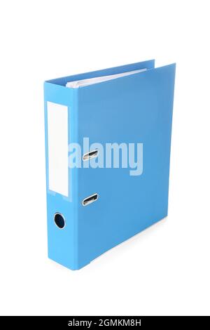 Office folder on white background Stock Photo