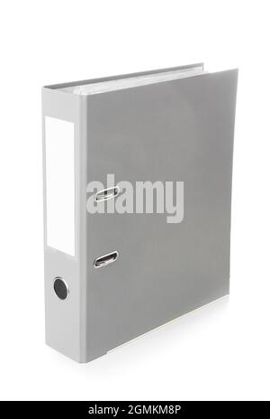 Office folder on white background Stock Photo