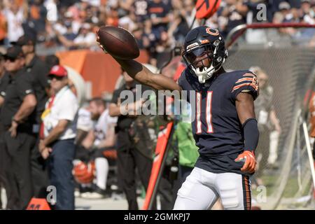 Chicago, IL, USA. 6th Nov, 2022. Chicago Bears #11 Darnell Mooney