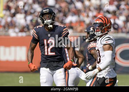 Chicago Bears' wide receiver Allen Robinson (12) during the NFL football  game between the Minnesota Vikings and Chicago Bears Sunday, Nov. 18, 2018,  in Chicago. (AP Photo/Mark Black Stock Photo - Alamy