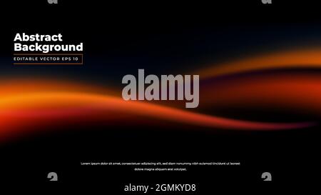 Abstract Blurred Background design template editable vector eps 10 suitable for landing page background Stock Vector