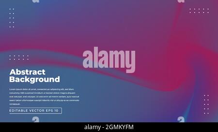 Abstract Blurred Background design template editable vector eps 10 suitable for landing page background Stock Vector