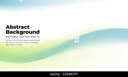 Abstract Blurred Background design template editable vector eps 10 suitable for landing page background Stock Vector