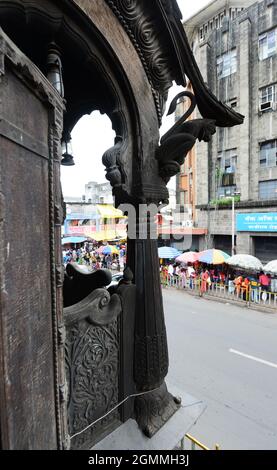 Vishrambaug Wada building in Pune, India. Stock Photo