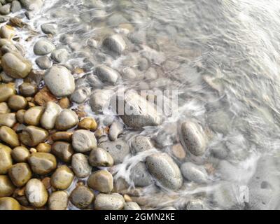 Nice landscape in Binh Dinh province central Vietnam Stock Photo