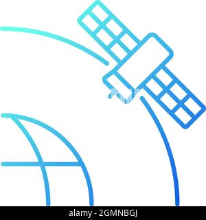 Geostationary Satellite linear icon Stock Vector Image & Art - Alamy