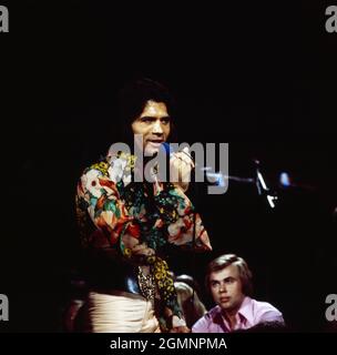 Disco, Musiksendung, Deutschland 1971 - 1982, Sendung vom 5. Juli 1975, Interpret: Costa Cordalis Stock Photo