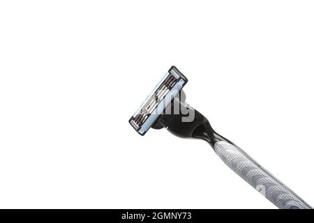 Modern Razor Isolated on White Background with Clipping Path Stock Photo