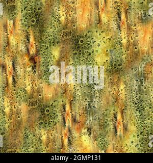 Watercolor abstract expressionism illustration on the white background. style of drip painting. seamless pattern Stock Photo