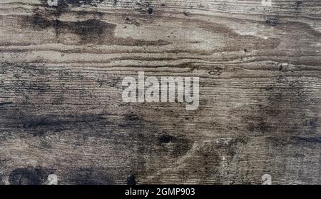 close-up brown rustic wood grain textured background Stock Photo
