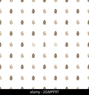 Seamless pattern with parrot egg. Cute baby print for fabric and textile. Stock Vector