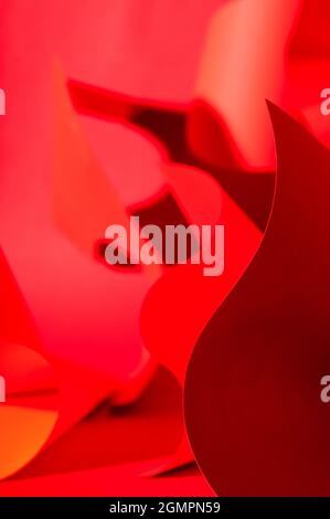 Abstract background in red and orange tones. Stock Photo
