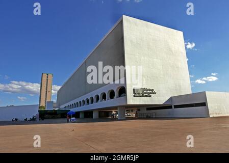 Biblioteca Nacional de Brasiía Stock Photo