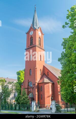Pila, Poland - May 31, 2021: Church of st. Stanislaw Kostka. Stock Photo