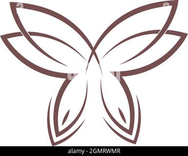 Tattoo icon logo design template vector Stock Vector