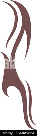 Tattoo icon logo design template vector Stock Vector