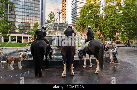 Berczy Park Claude Cormier CCxA Stock Photo