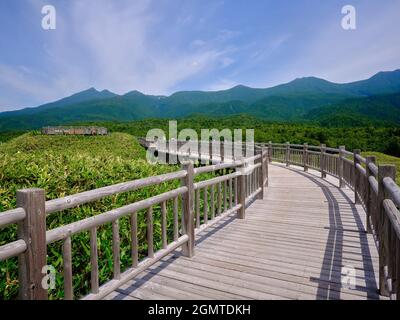 Shiretoko National Park, Hokkaido, Japan Stock Photo